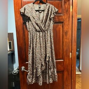 Floral Print Women's Dress